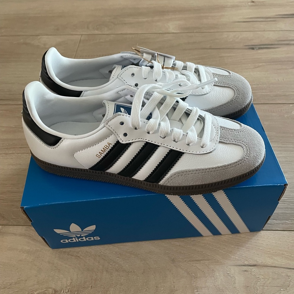 New White Samba OG size 4.5 men/5.5 women